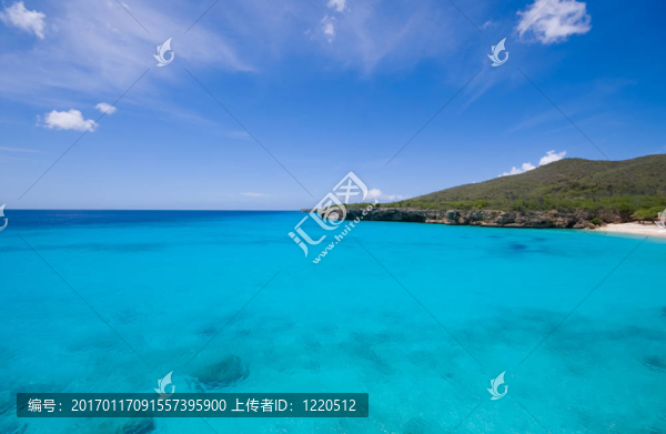 藍色的水域