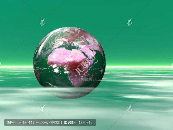 地球之間的云