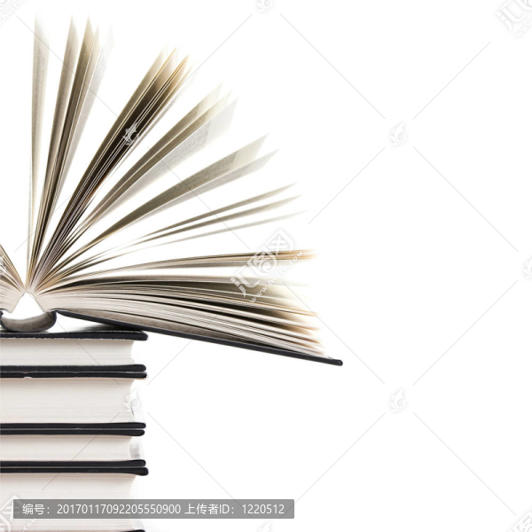 打開的書