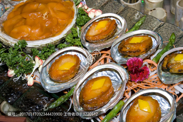 中餐鮑魚