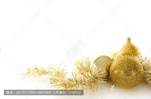 黃金圣誕裝飾品