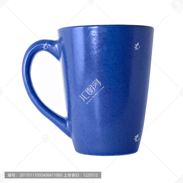藍色的茶杯