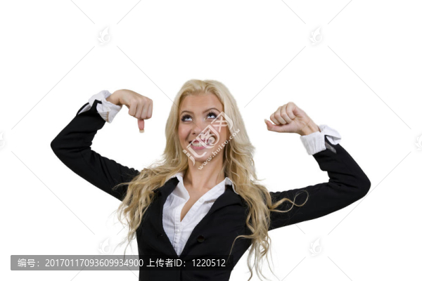 冒充堅強的女性