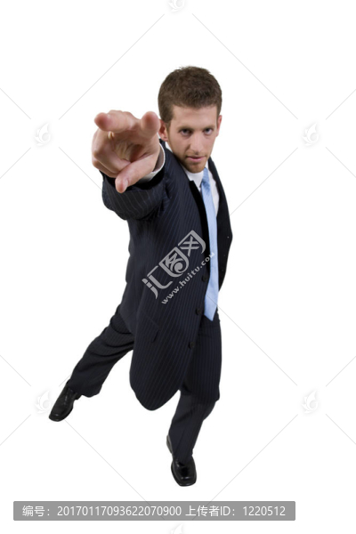 男子手勢