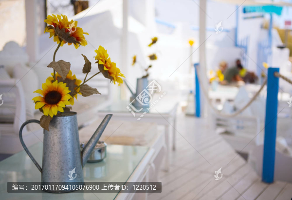 夏天的餐廳
