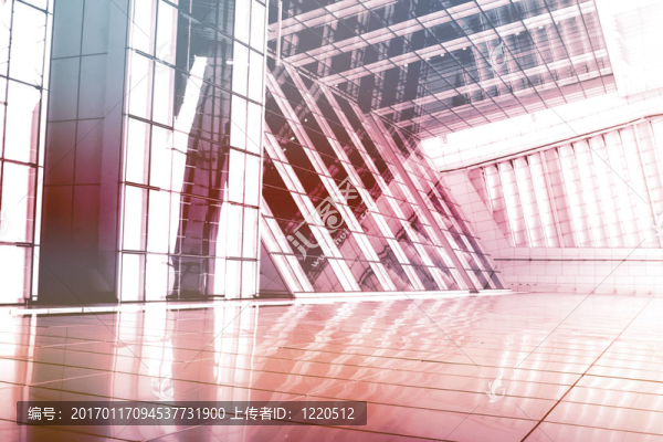 紫色抽象建筑壁紙