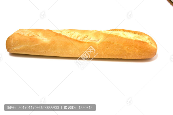 孤立的白面包