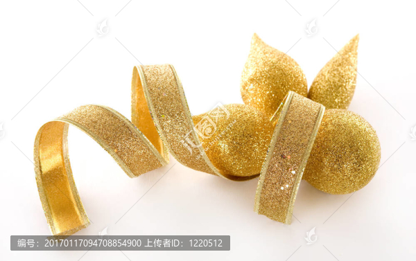 黃金圣誕裝飾品