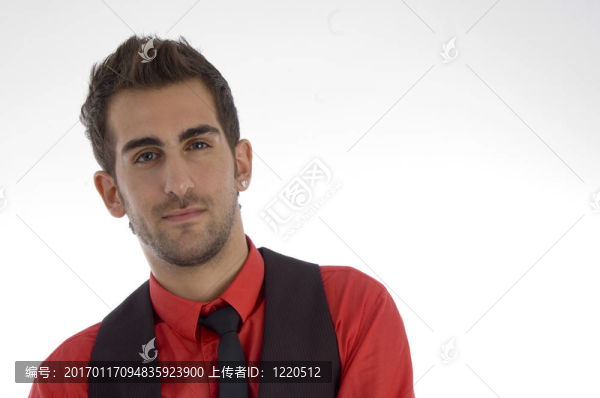 青年男性肖像
