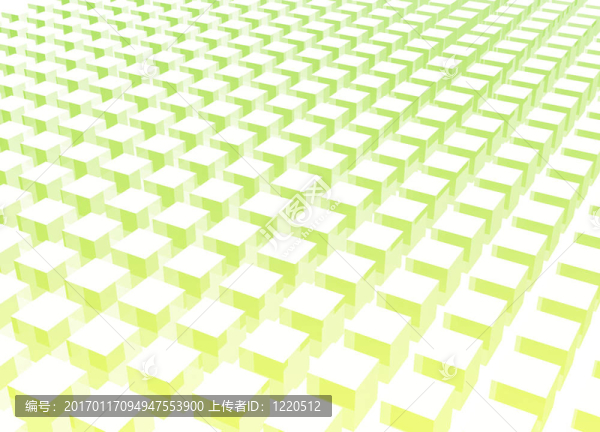 簡單干凈的塊3D抽象背景