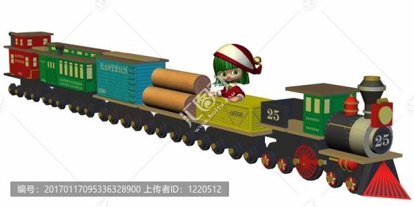 可愛的圣誕精靈