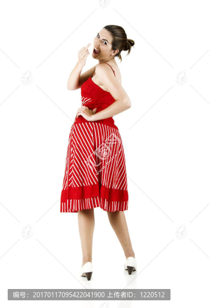 紅衣女子