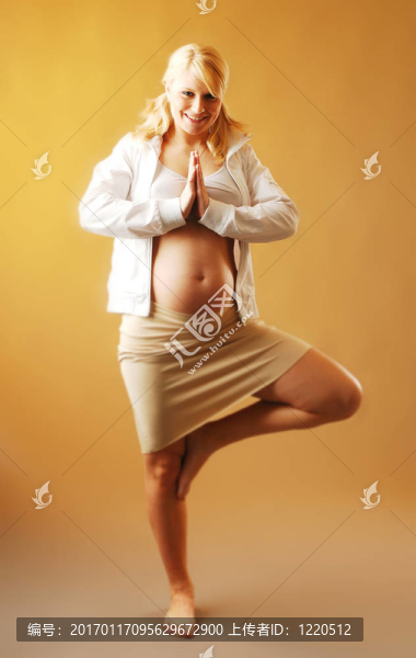 懷孕的女人