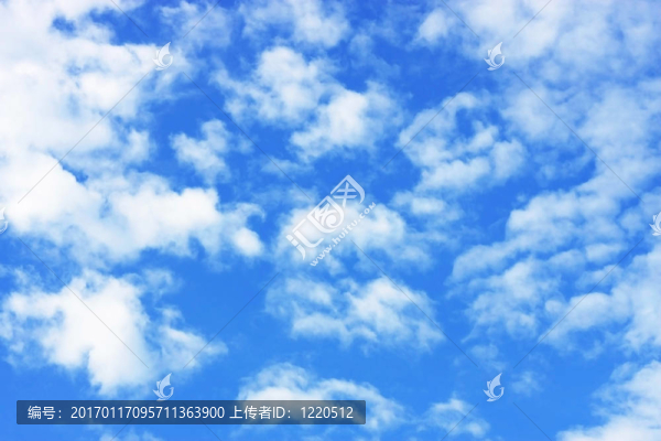 多云的天空