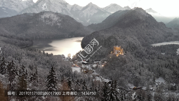 雪山,,雪景