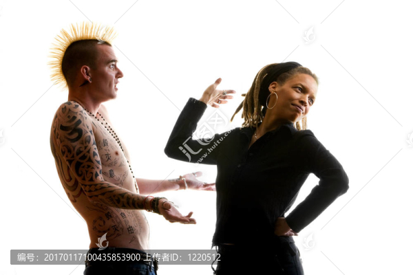 愚蠢的男人和女人的反應(yīng)