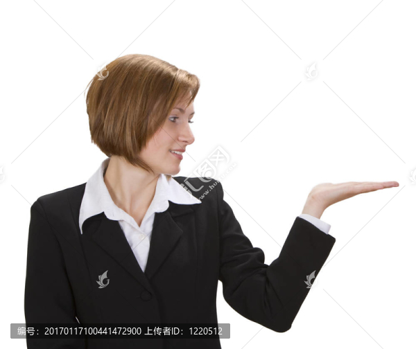 商人展示東西
