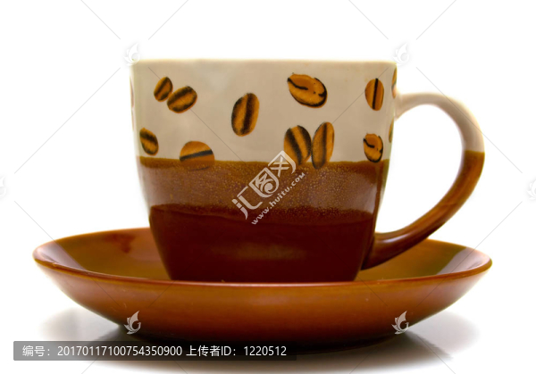 白色2杯