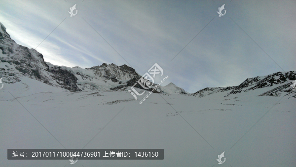 滑雪場,,雪地