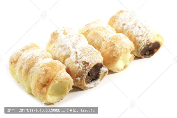 奶油角糕點