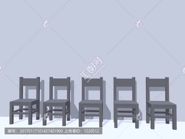 排椅子