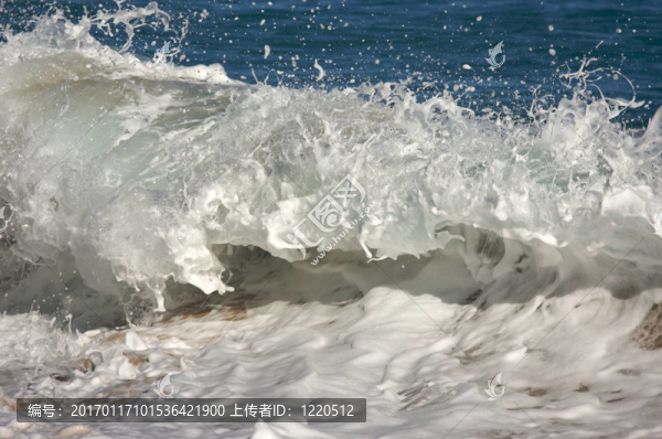 戲劇性的Shorebreak,Wave