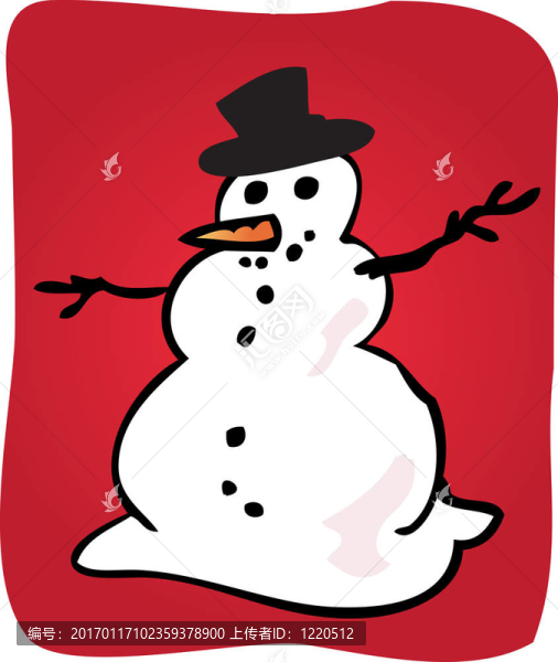 雪人插畫(huà)