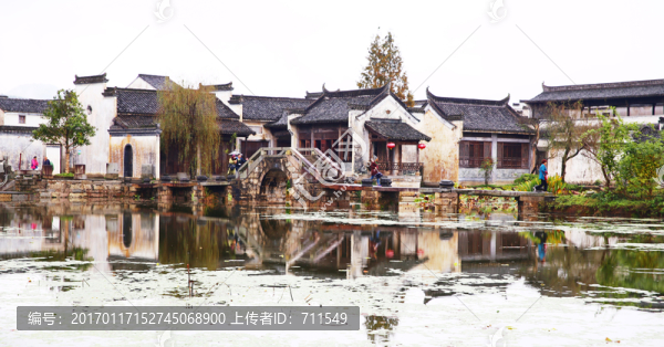 皖南呈坎古村