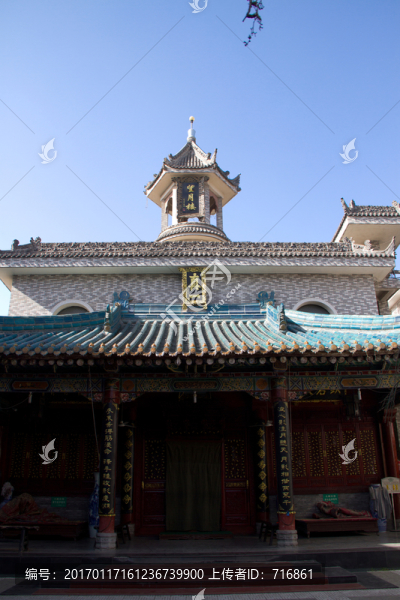 望月樓,禮拜殿,清真中寺