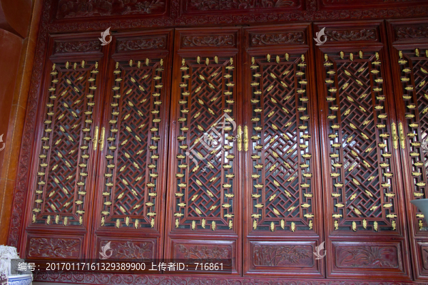 格扇門,清真中寺