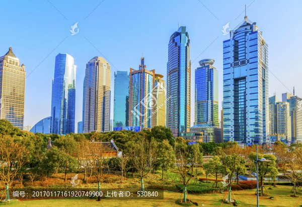 上海浦東,陸家嘴建筑群