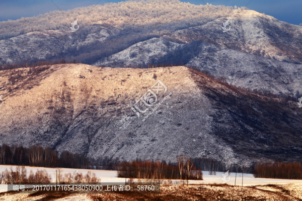 雪野山景
