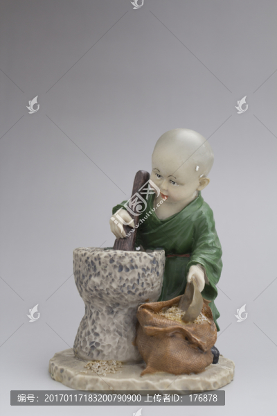 舂米的小和尚