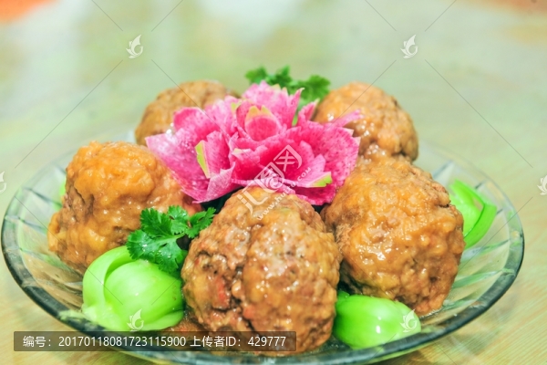 四喜丸子,,肉丸子