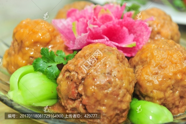 紅燒丸子,,豬肉丸