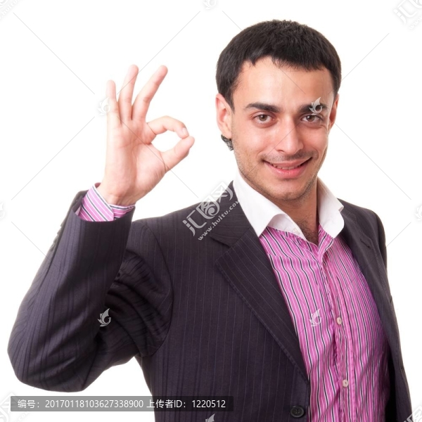 微笑的商人，好的