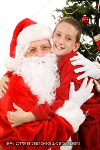 大擁抱Santa