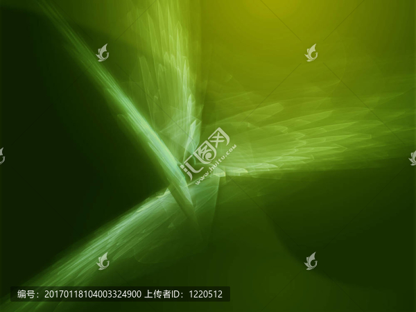 波浪狀的發(fā)光的顏色