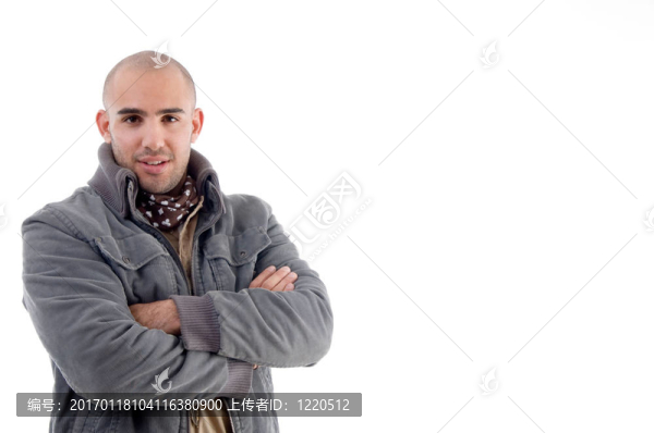 青年男性模特造型