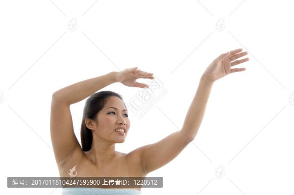 冒充年輕女性的肖像