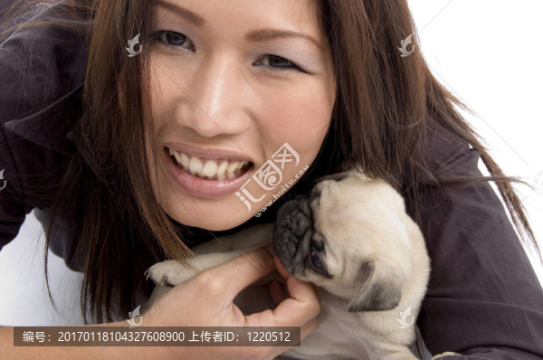 小狗狗的肖像