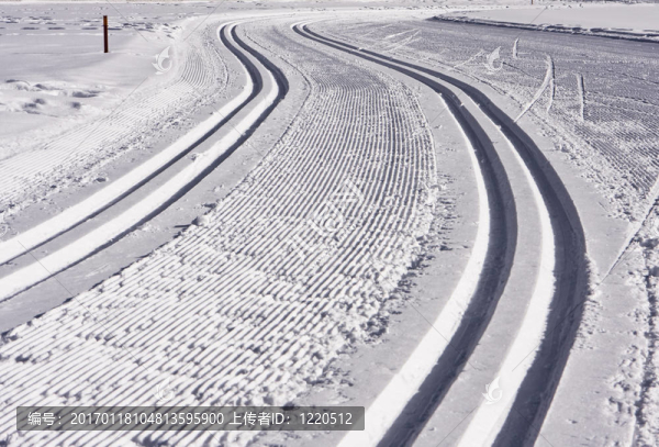 越野滑雪道