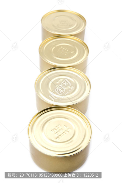罐頭食品特寫