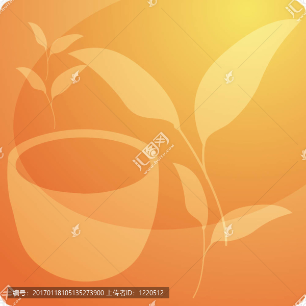 綠茶的插圖