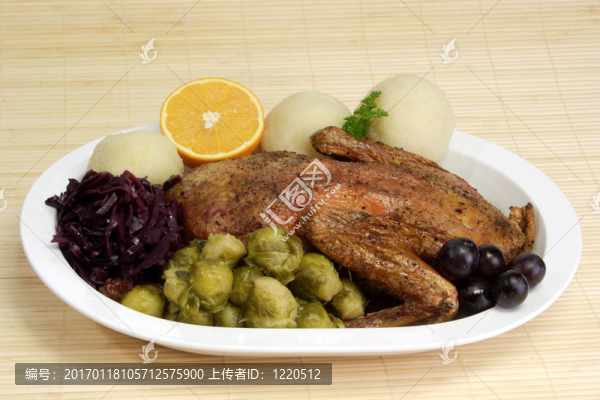 烤鴨晚餐