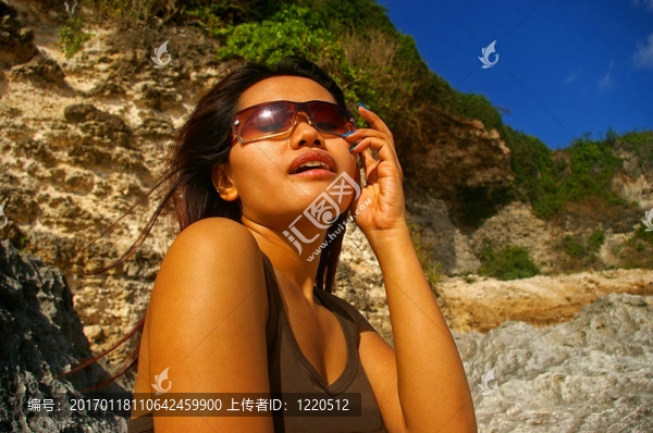 美麗的亞洲女子