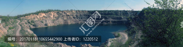 藍(lán)湖全景
