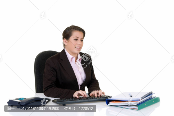 年輕漂亮的秘書