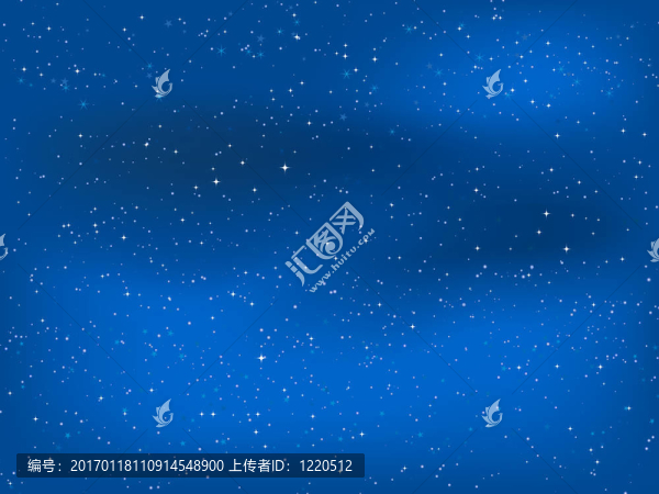 星夜的天空