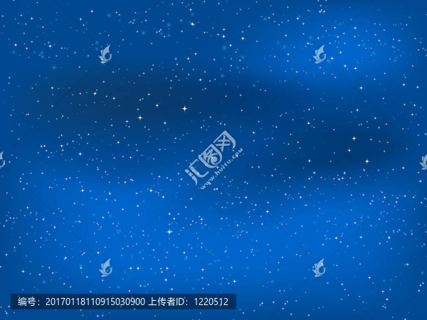 星夜的天空